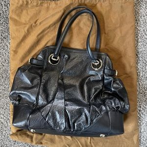 EXCELLENT CONDITION Gucci GG Leather Full Moon Tote